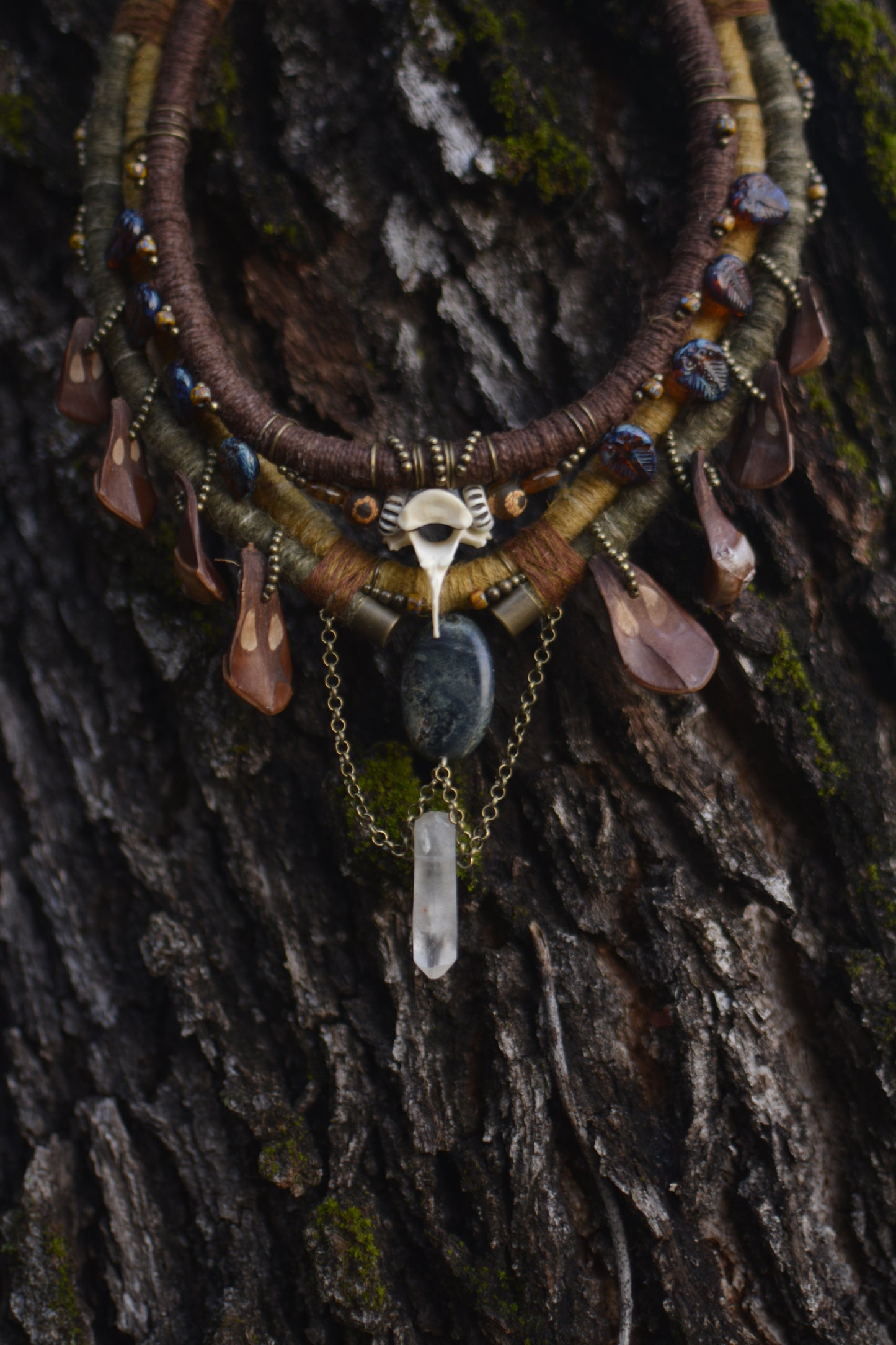 Meeting worlds necklace