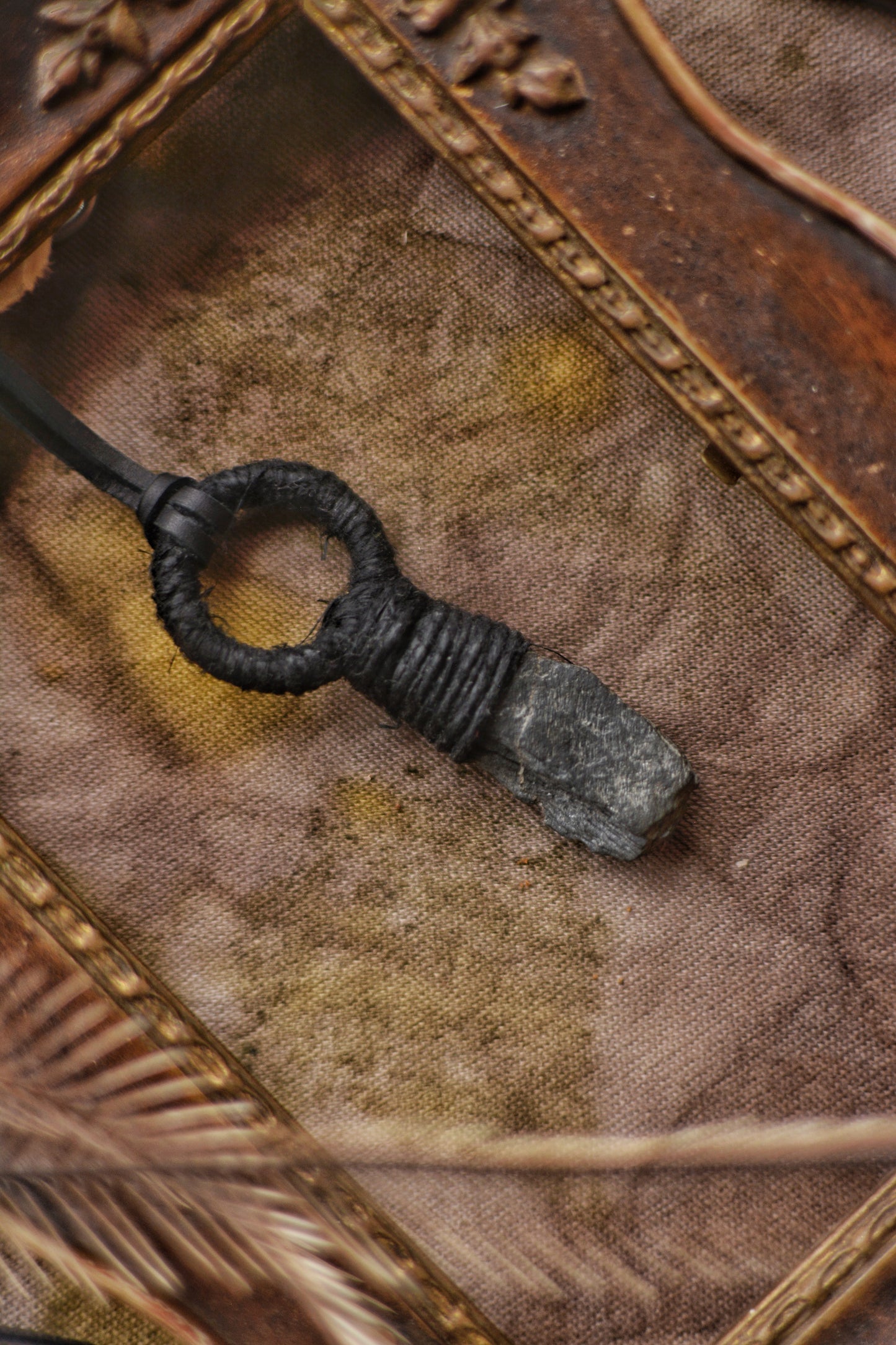 Sacred Armor - Talisman with a Grey stone