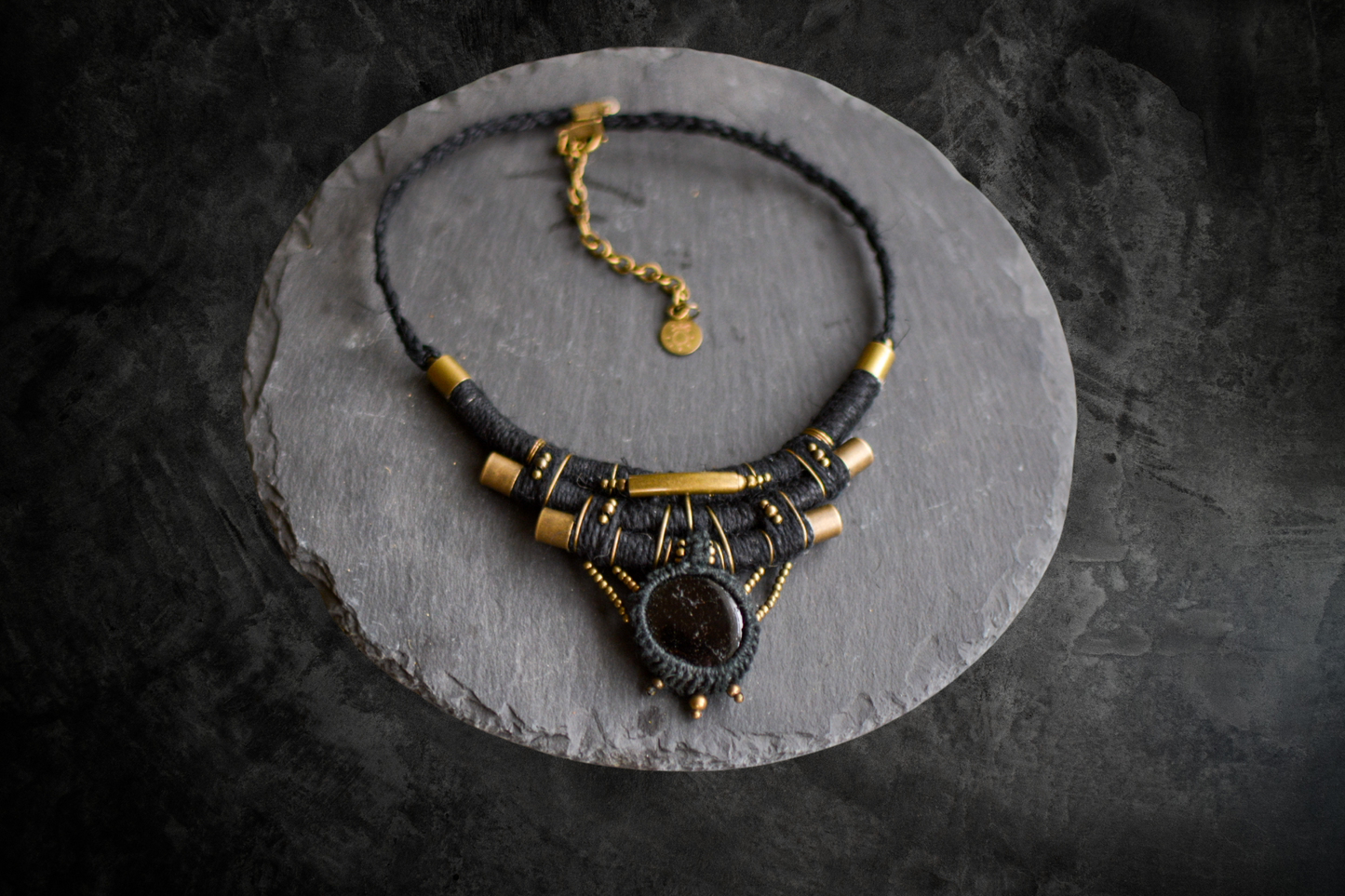 Guardians of the Unseen Necklace with Black Tourmaline