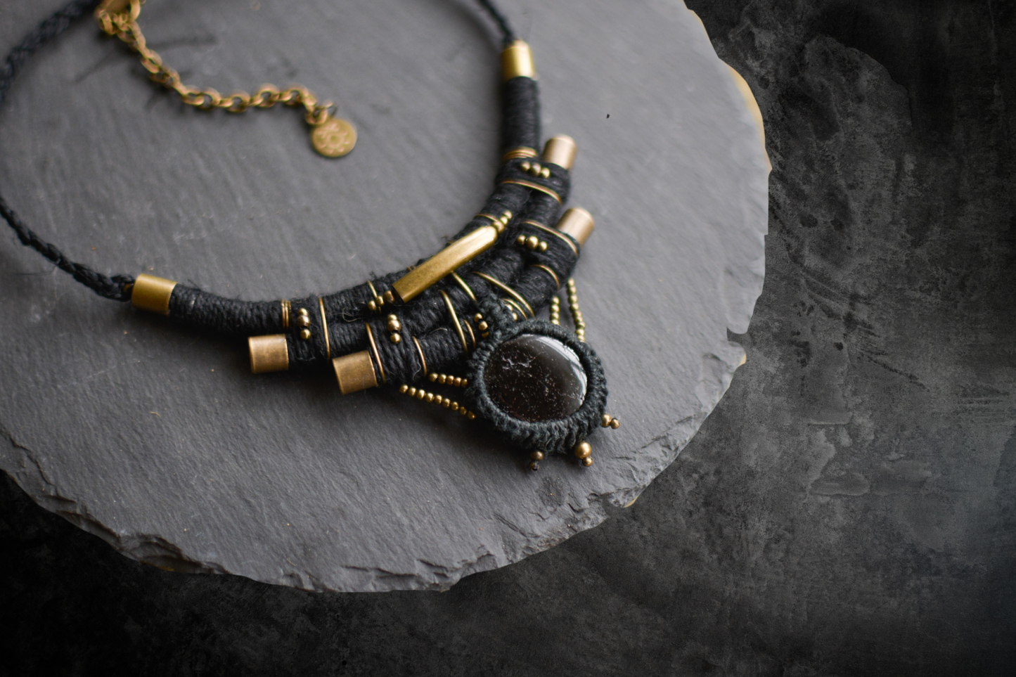 Guardians of the Unseen Necklace with Black Tourmaline