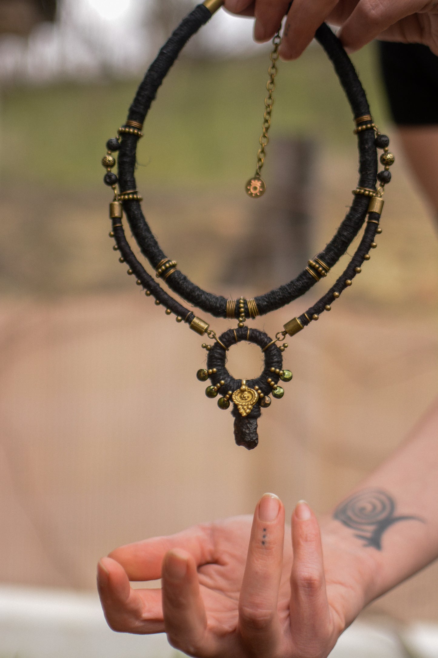 Reserved - Ethereal Tektite Necklace