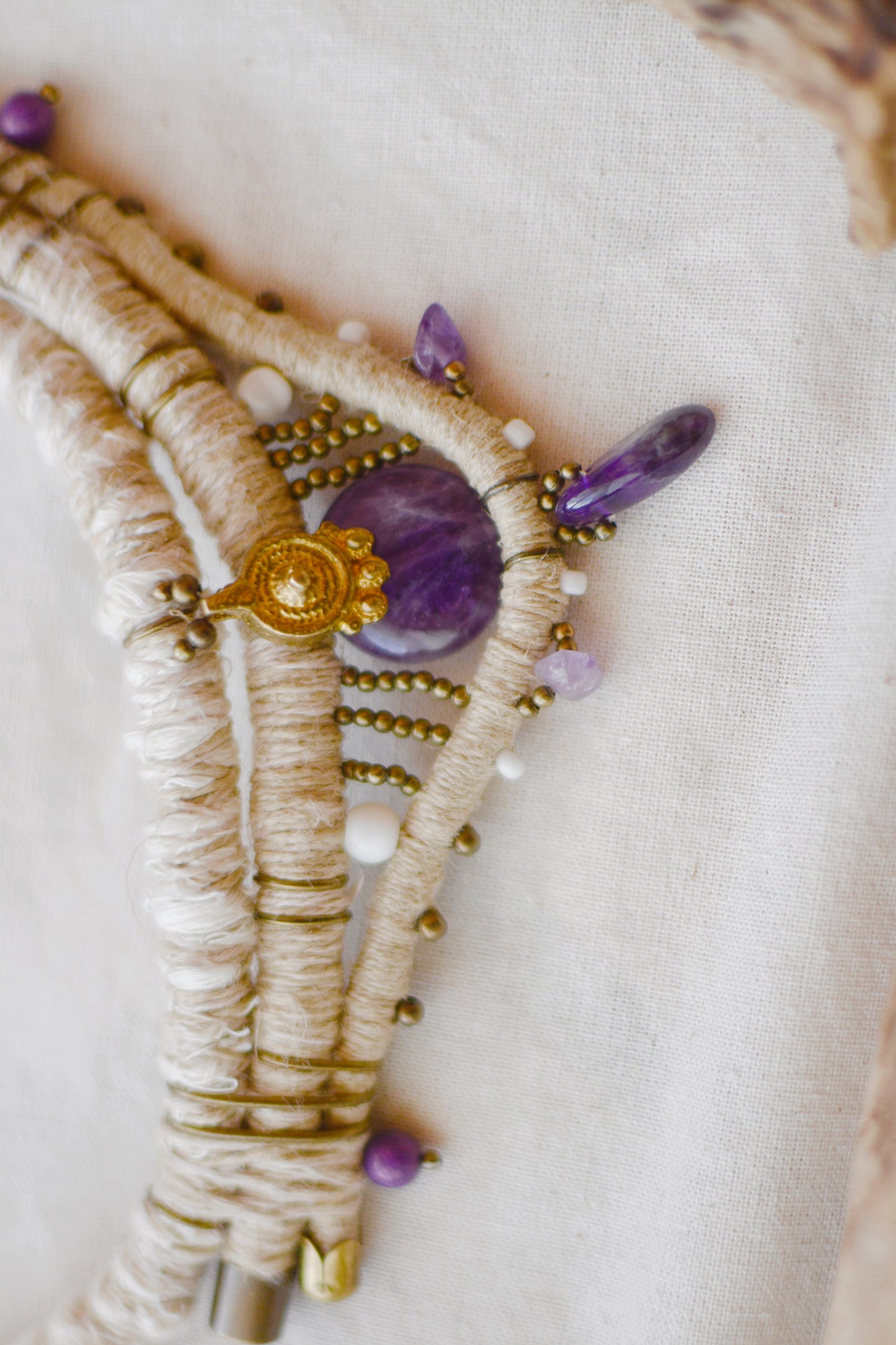 Etherea Necklace with Amethyst