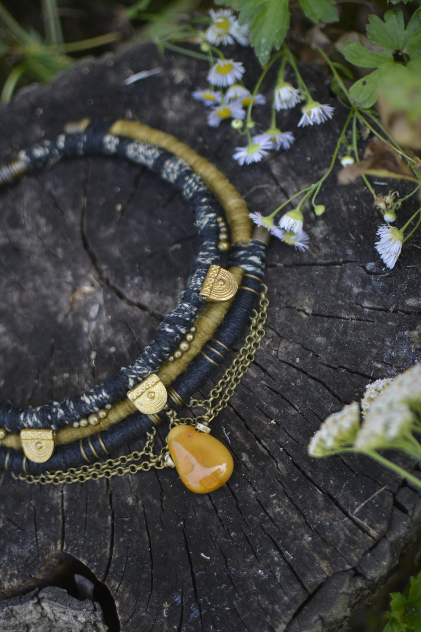 Mookaite Full Moon Necklace