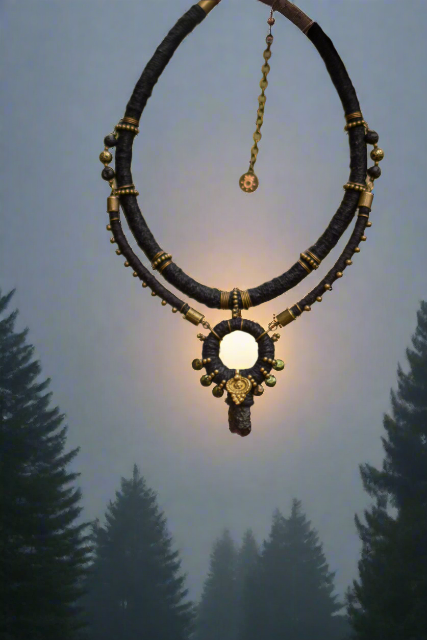 Reserved - Ethereal Tektite Necklace