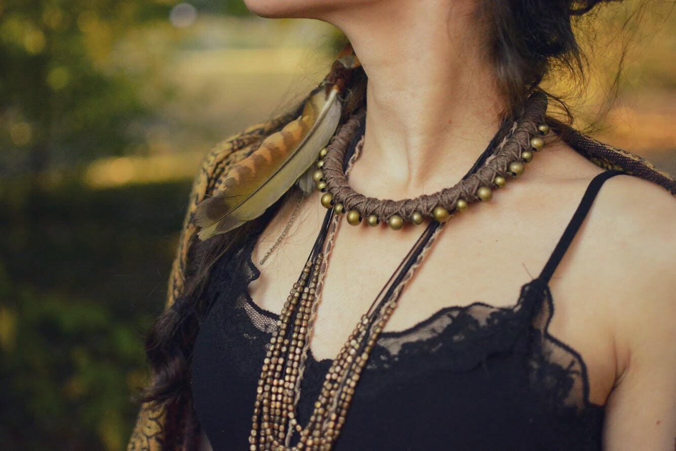 Kuhle Necklace - Noir