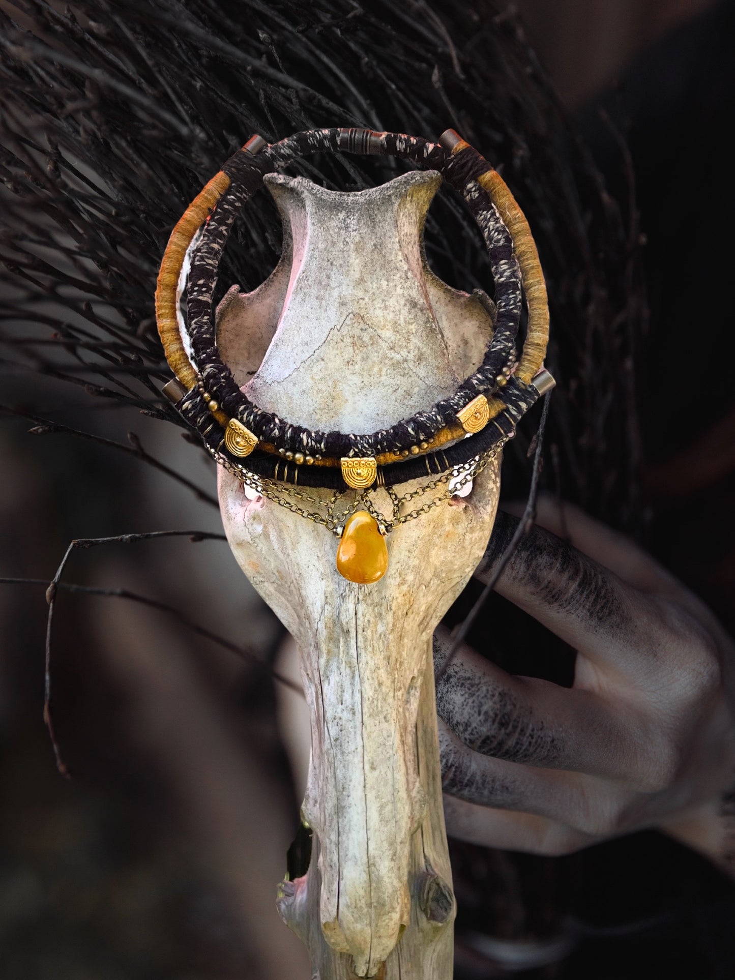 Mookaite Full Moon Necklace