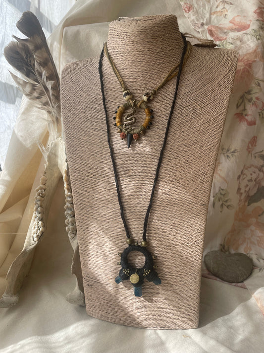 Blue Apatite Talisman