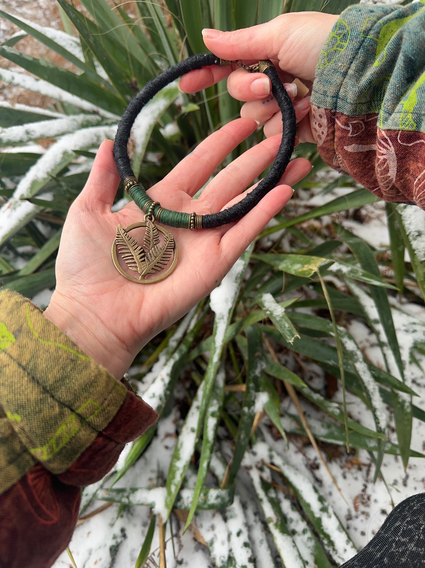 Fern Necklace for Alexandra