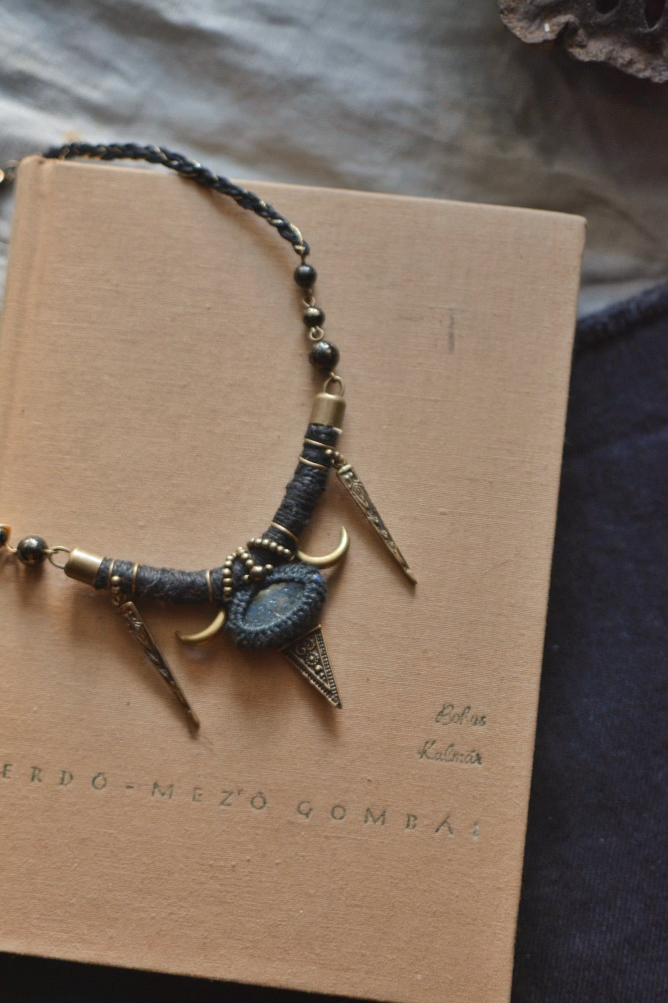 Labradorite Hemp Necklace