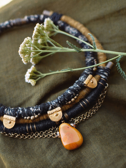 Mookaite Full Moon Necklace