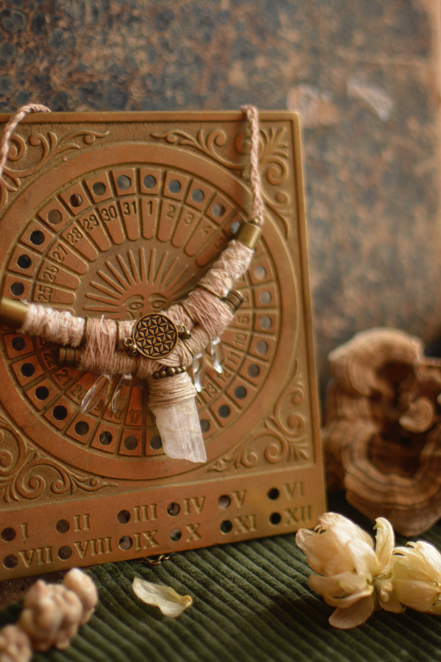 Ethereal Necklace with Selenite