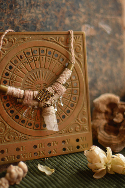 Ethereal Necklace with Selenite