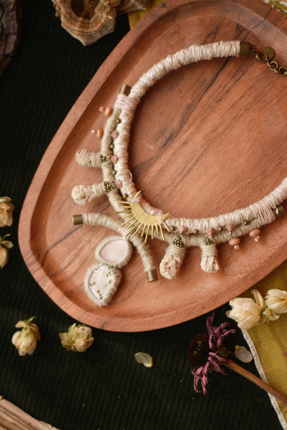 Seashore Stories Necklace with Seaside Stones