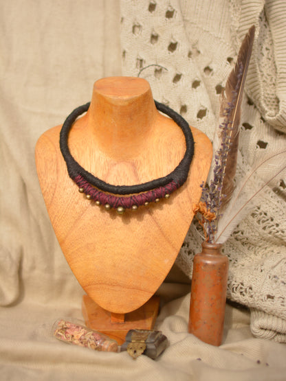 Terra Necklace - Shadow Garnet