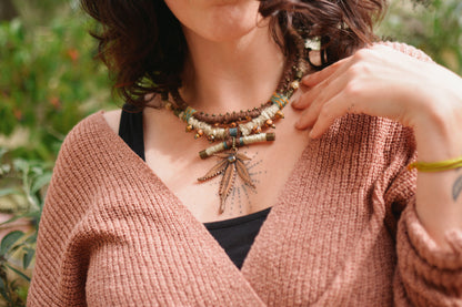 Intambo x Naramata Jewelry: Ode to Hemp Necklace