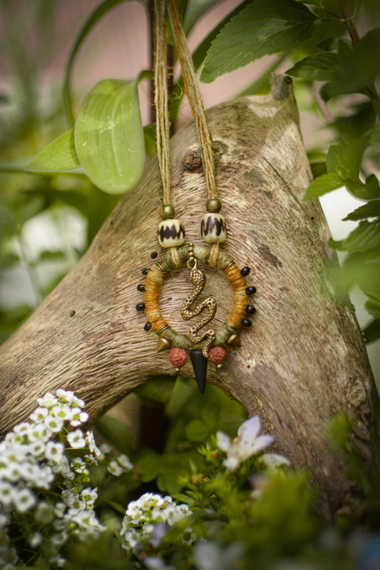 Snake Energy Necklace - Grounding