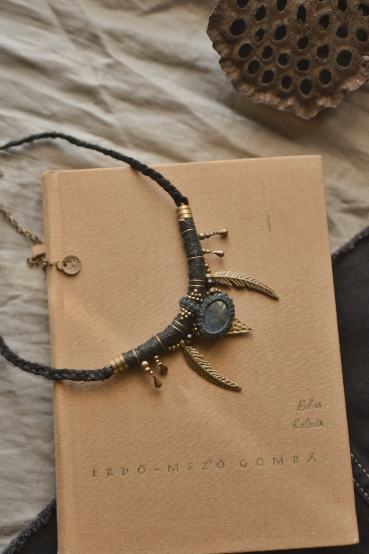 Labradorite Hemp Necklace