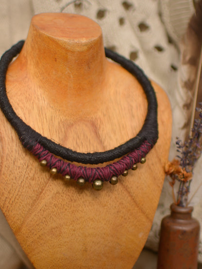 Terra Necklace - Shadow Garnet