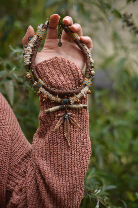 Intambo x Naramata Jewelry: Ode to Hemp Necklace