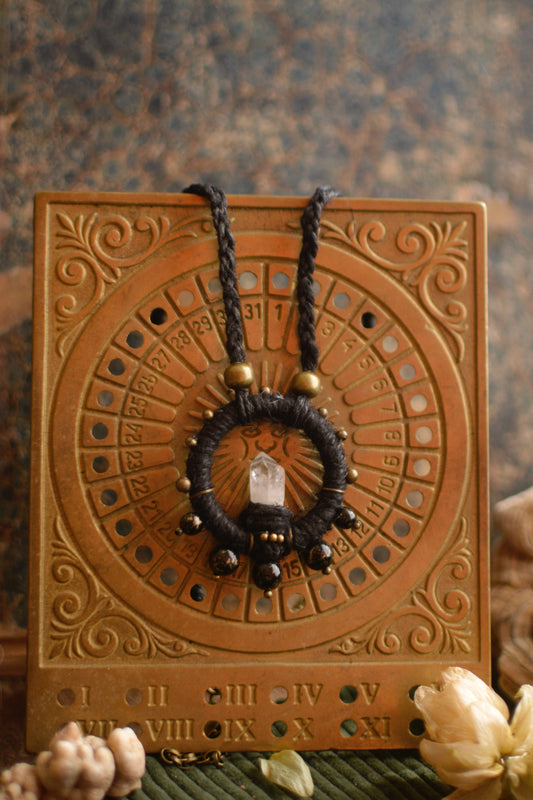 Talisman with Clear Quartz - short