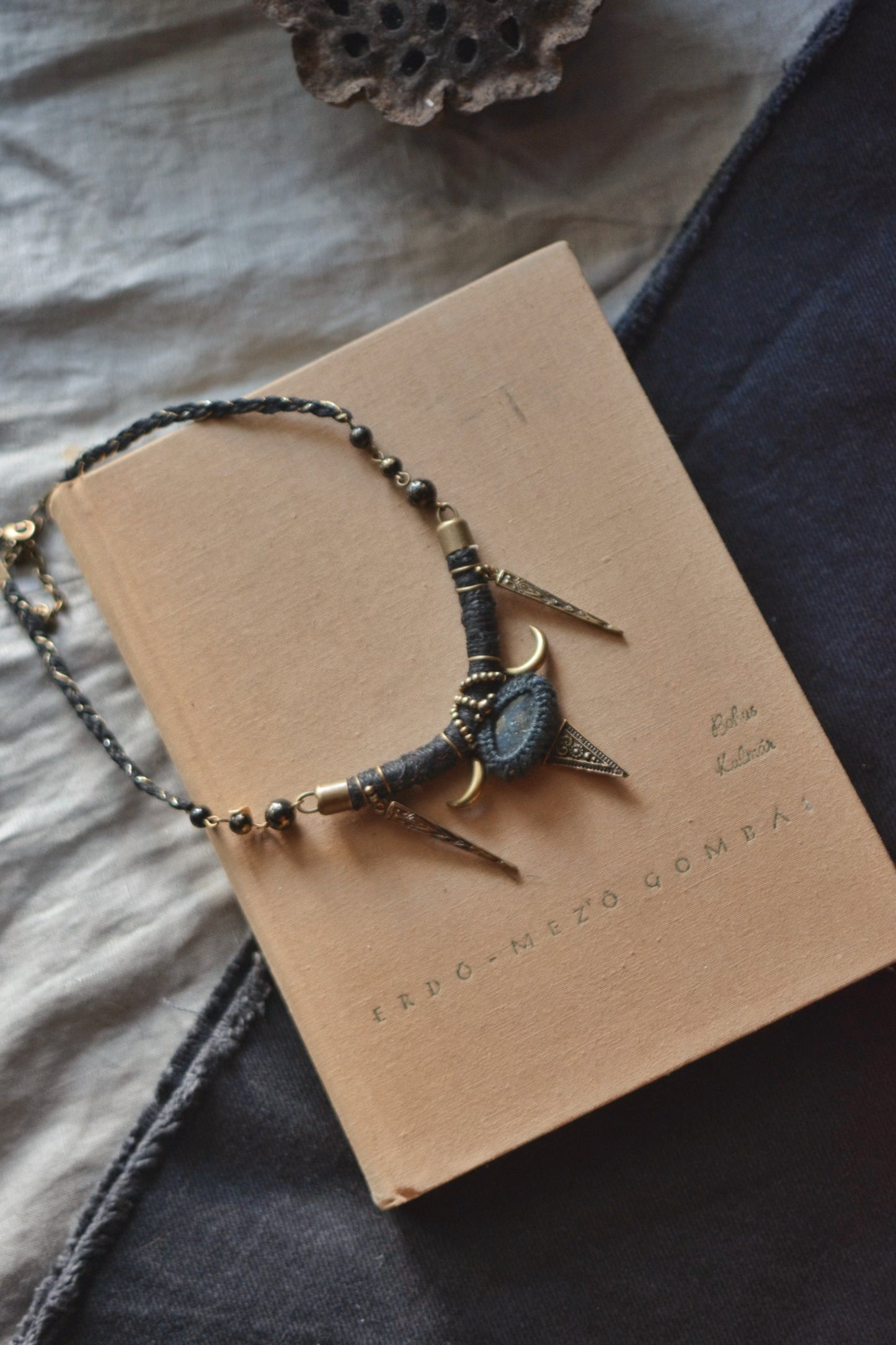 Labradorite Hemp Necklace