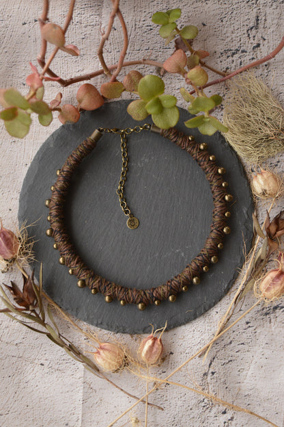 Kühle Necklace - Mocha