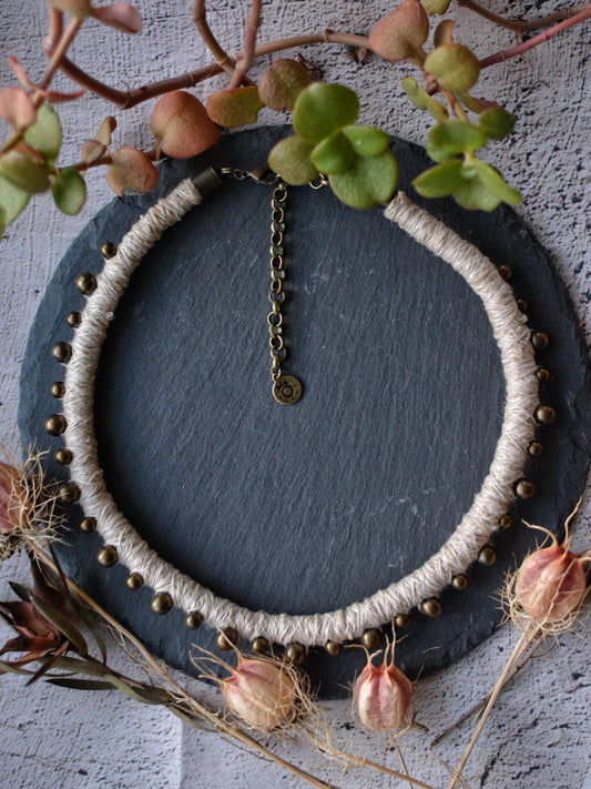 Kuhle Necklace - Ivory