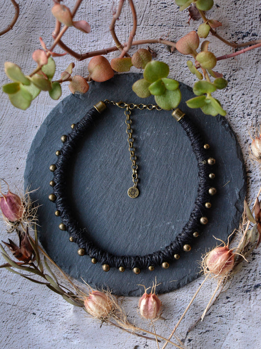 Kuhle Necklace - Noir