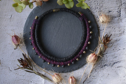 Kuhle Necklace - Noir