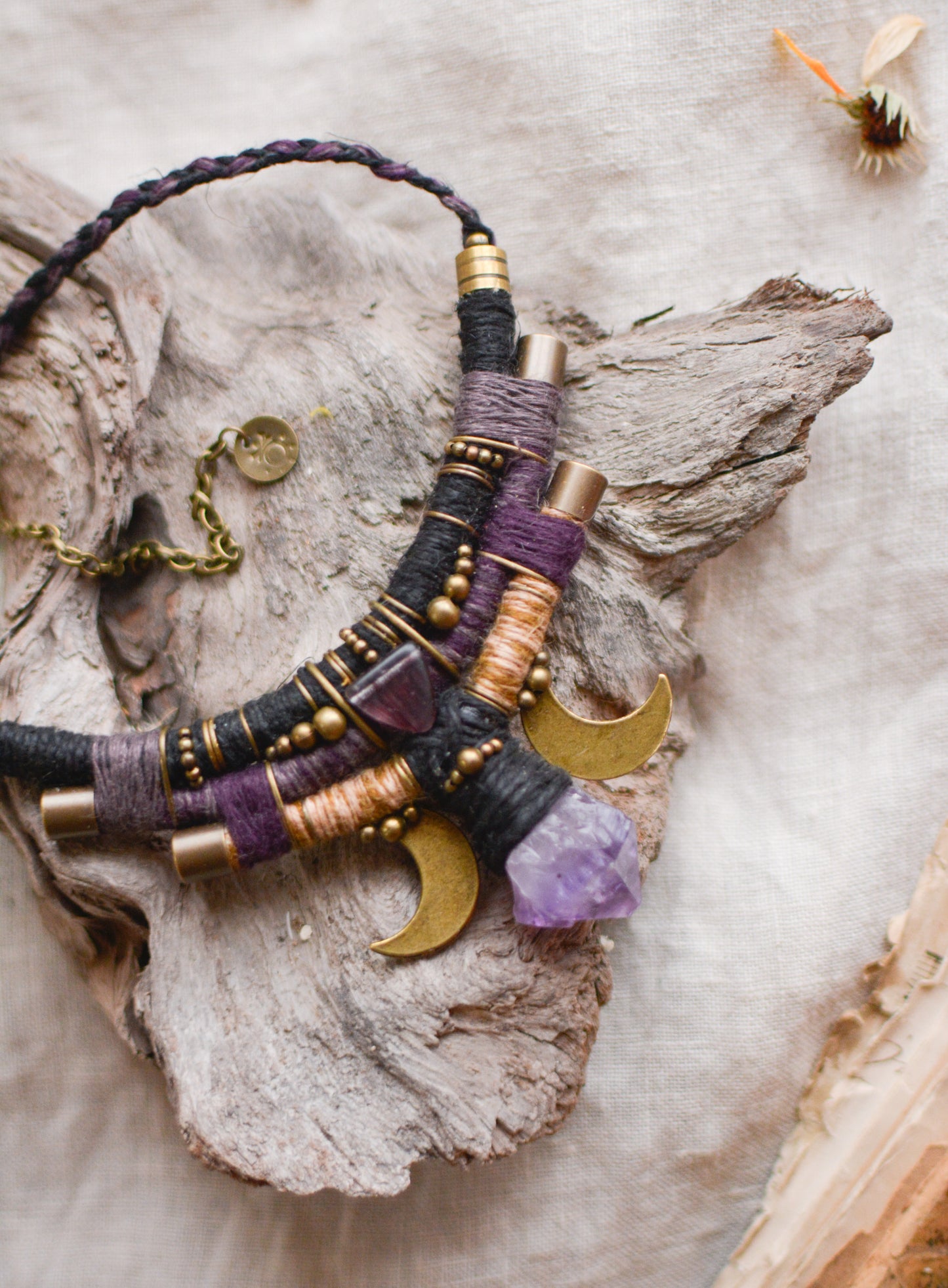 Selvara Necklace with Amethyst