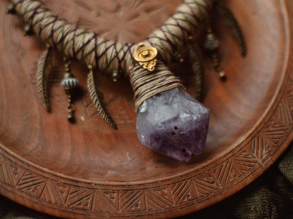 Amethyst Statement necklace