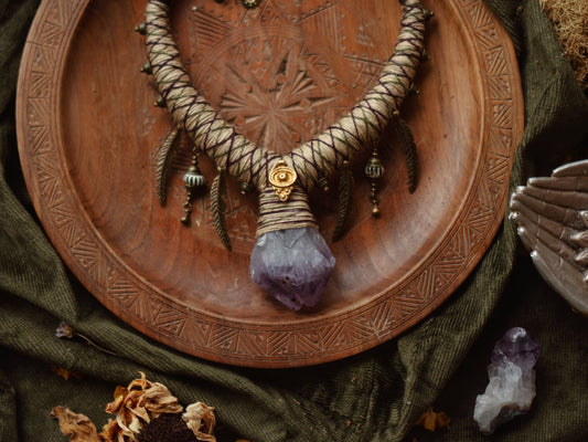 Amethyst Statement necklace