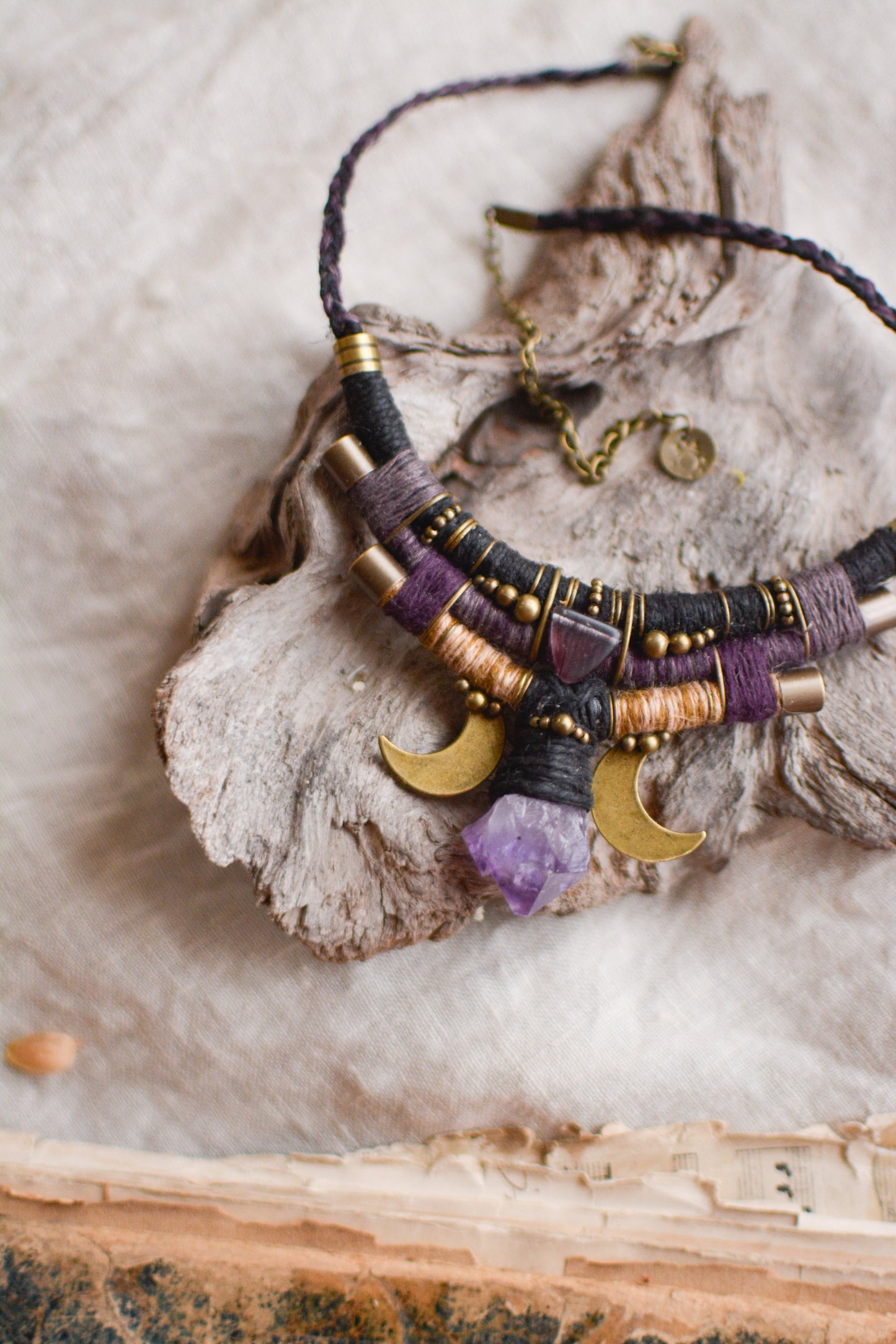 Selvara Necklace with Amethyst