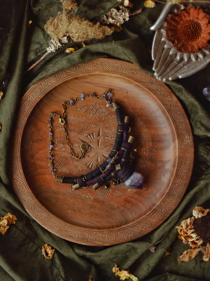 Amethyst Short Necklace