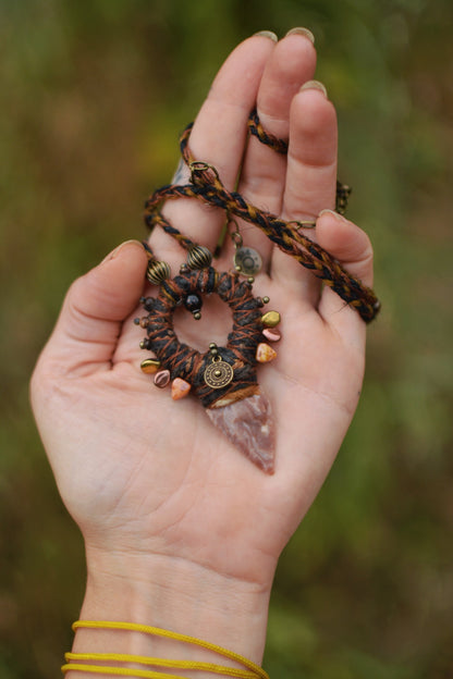 Afterlife Talisman with Flint-Flake Arrow