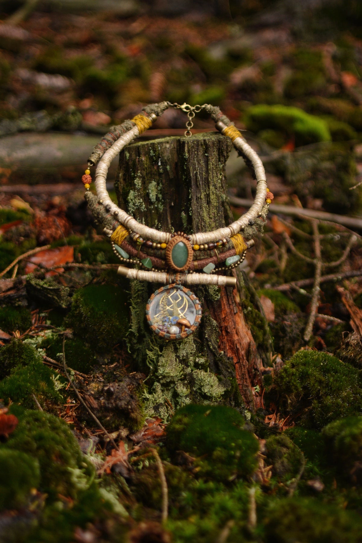 Intambo x Gaiaékszer Necklace - Forest dweller