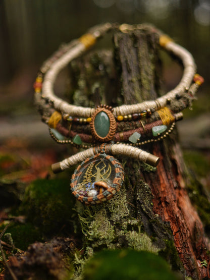 Intambo x Gaiaékszer Necklace - Forest dweller