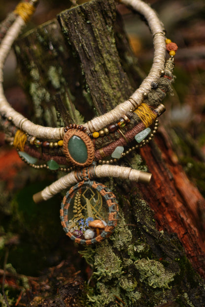 Intambo x Gaiaékszer Necklace - Forest dweller