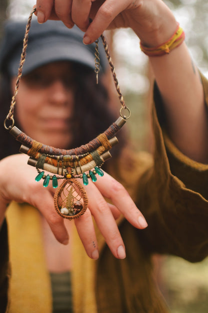 Intambo x Gaiaékszer Necklace - October Rain