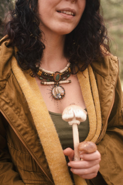 Intambo x Gaiaékszer Necklace - Forest dweller