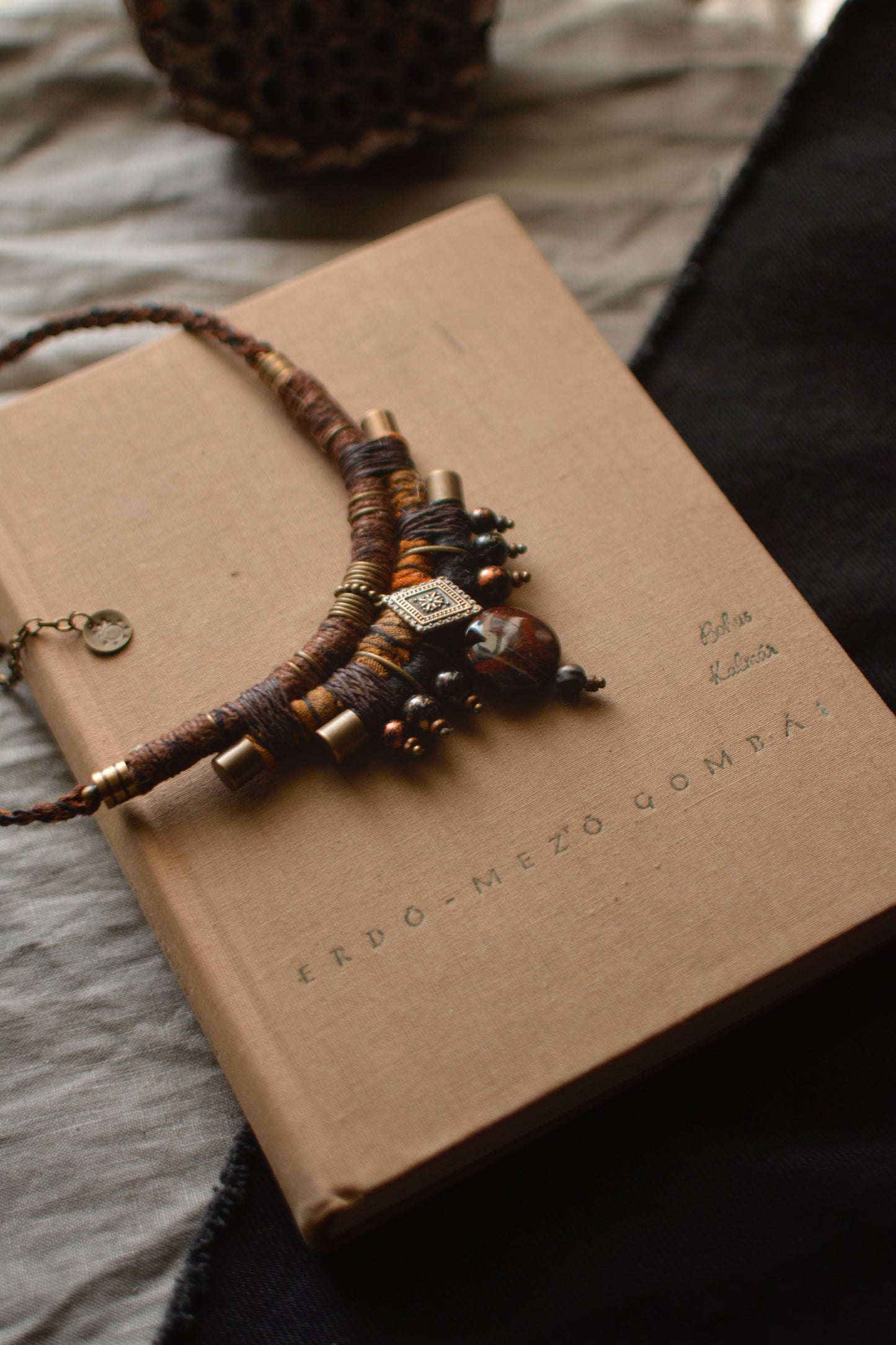 Red Jasper Hemp Necklace