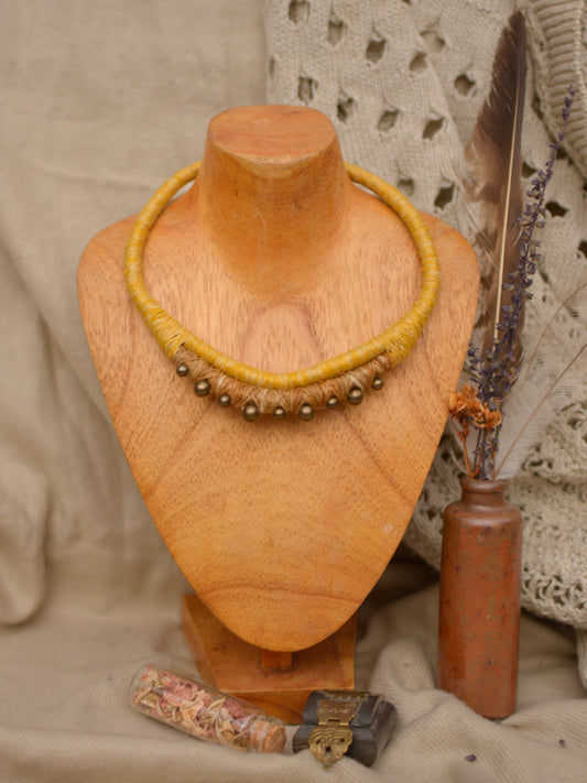 Terra Necklace - Wheat&Wood