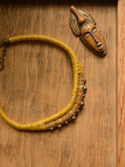 Terra Necklace - Wheat&Wood