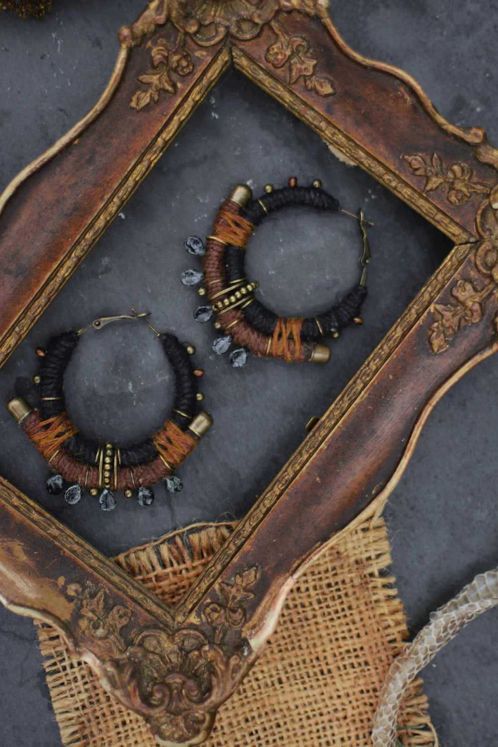 Ancient wisdom Earrings Hoops